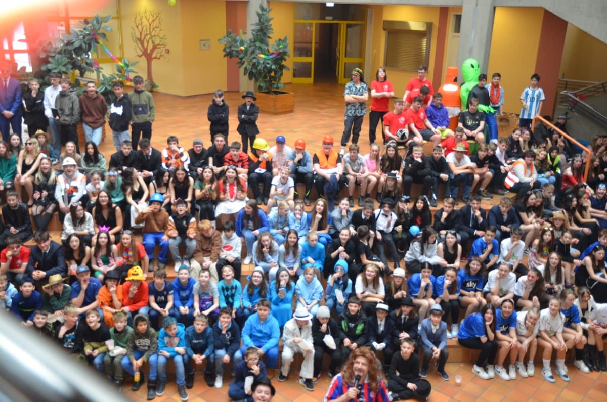 An der Realschule war der Fasching los