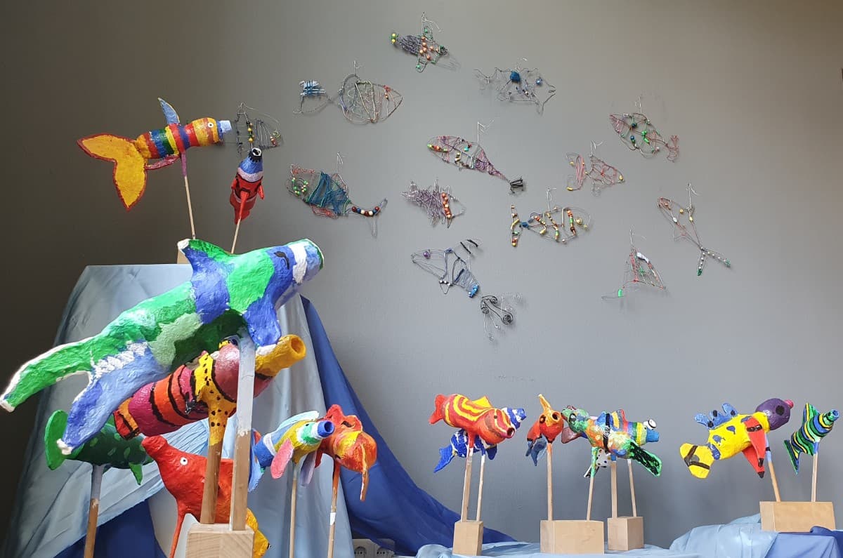 Kunstwerke im Waldmuseum