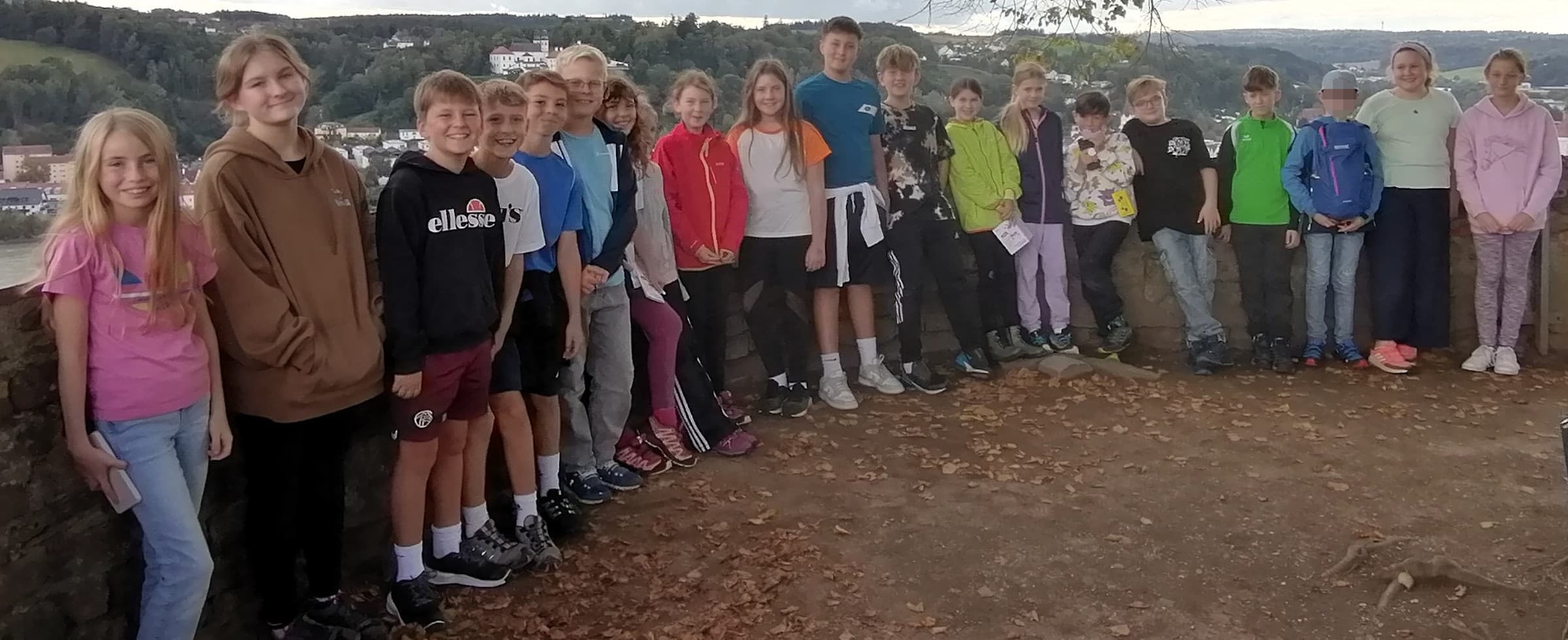Die Klasse 5a in Passau.