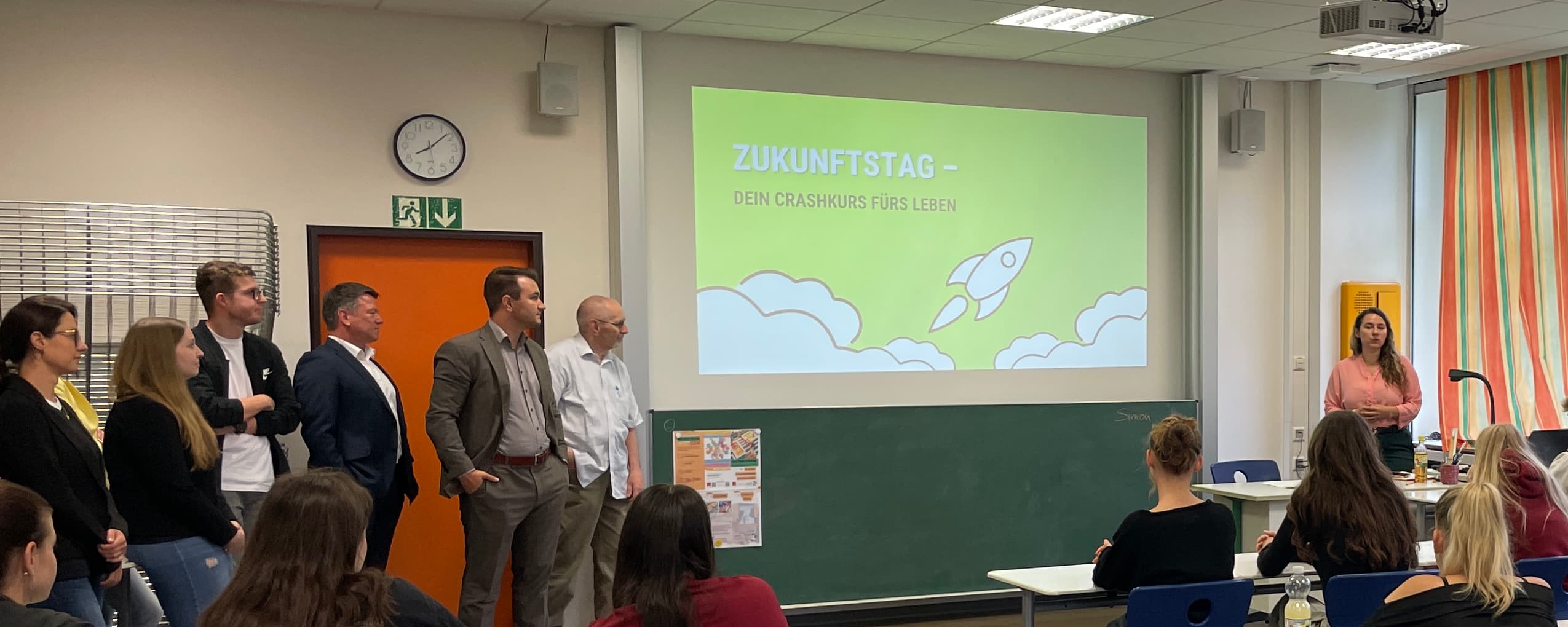 Teilnehmer und Referenten beim Zukunftstag