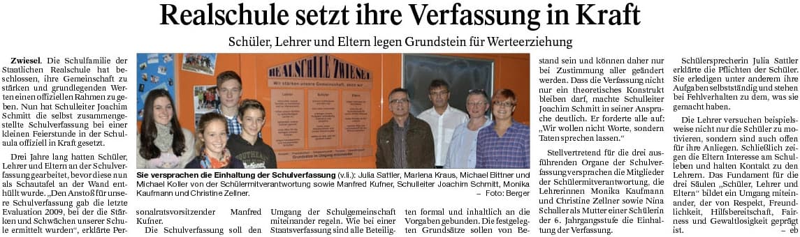 Zwiesel im November 2012