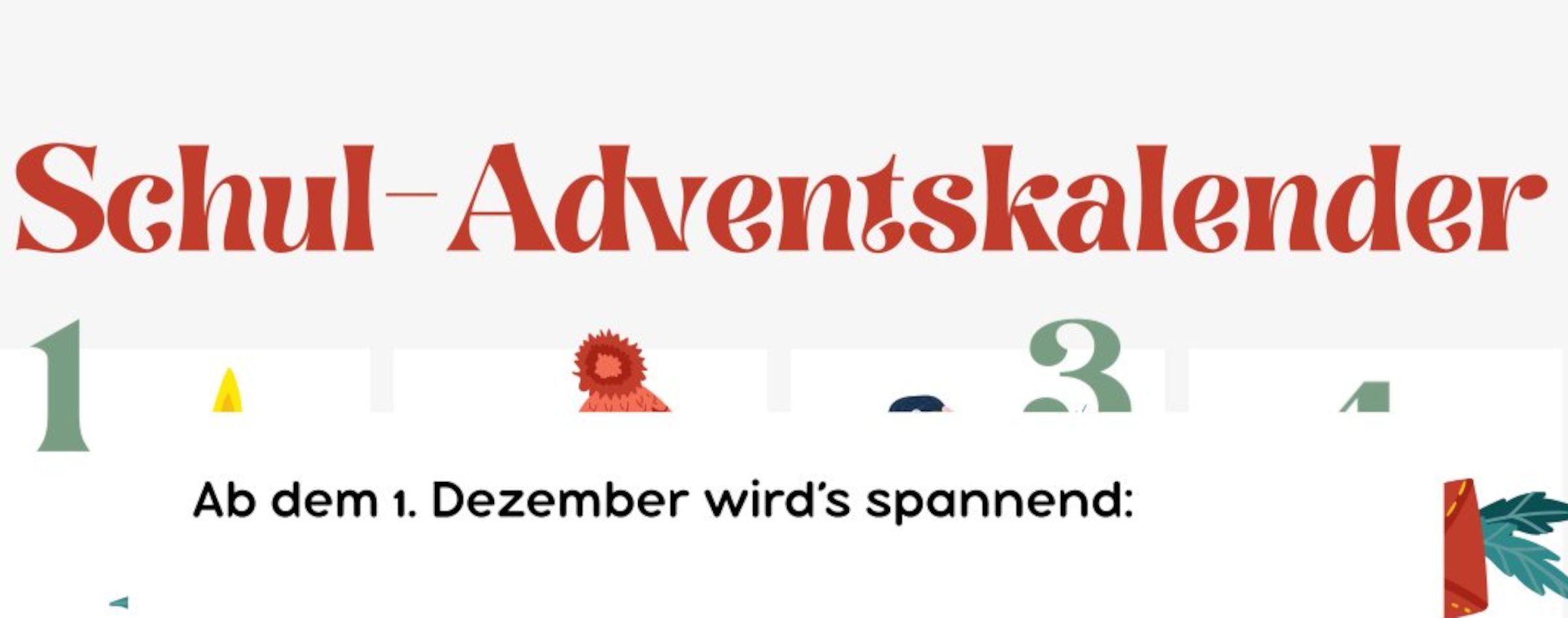Adventskalender der SMV