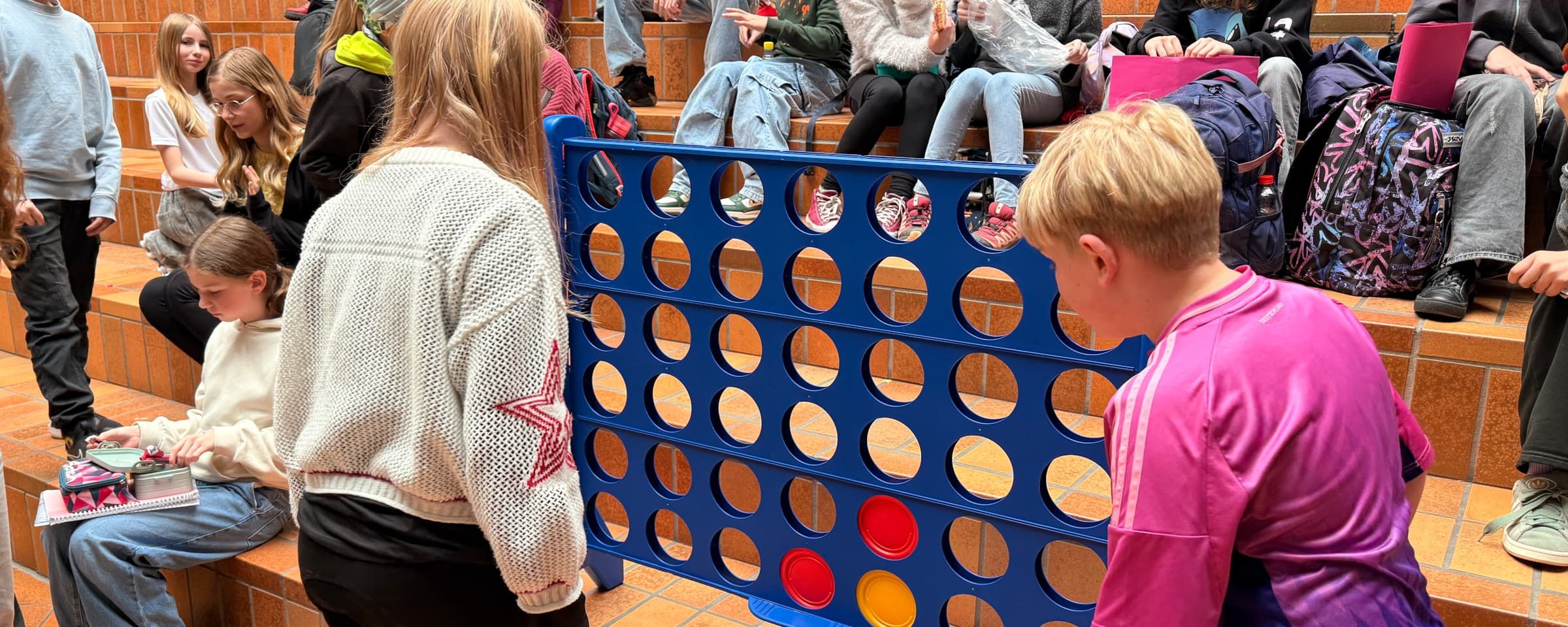 "Vier gewinnt" - Turnier in den Pausen