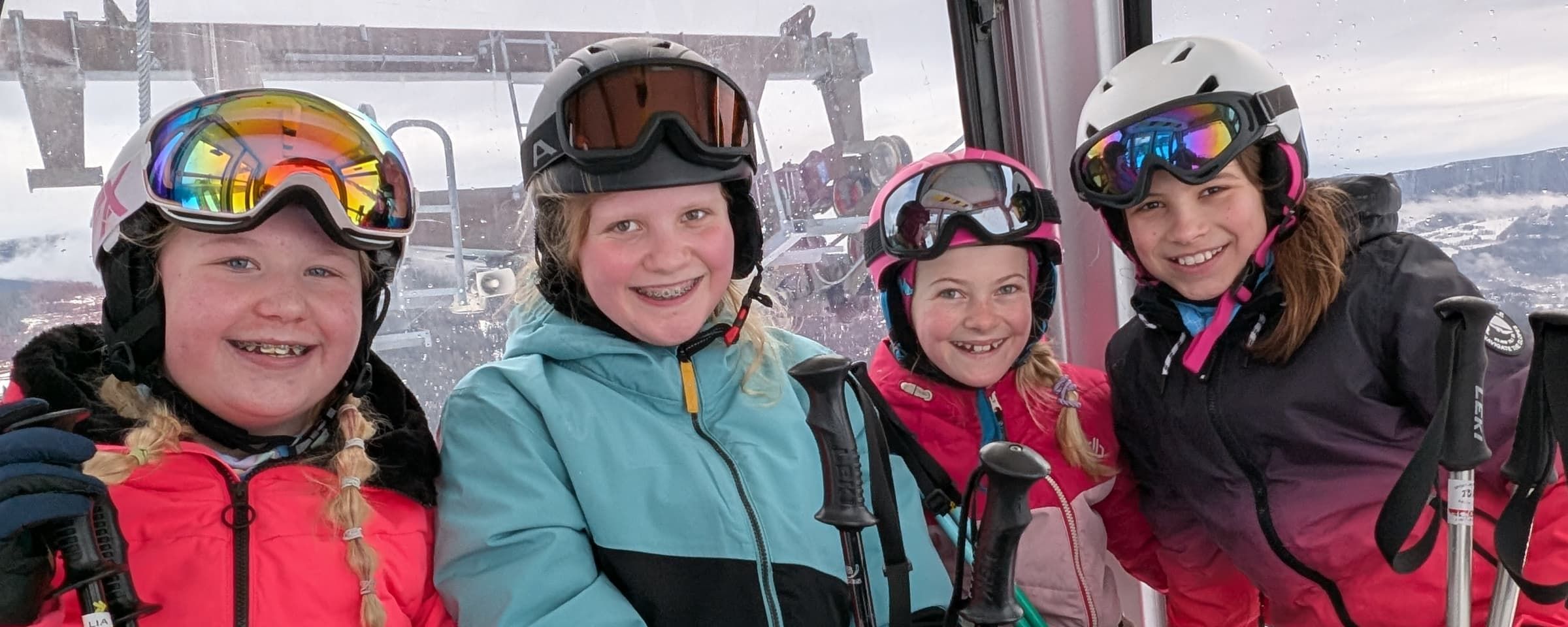Ein Schultag im Zeichen von Schnee und Bewegung